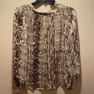 H&M Snake Skin Shirt